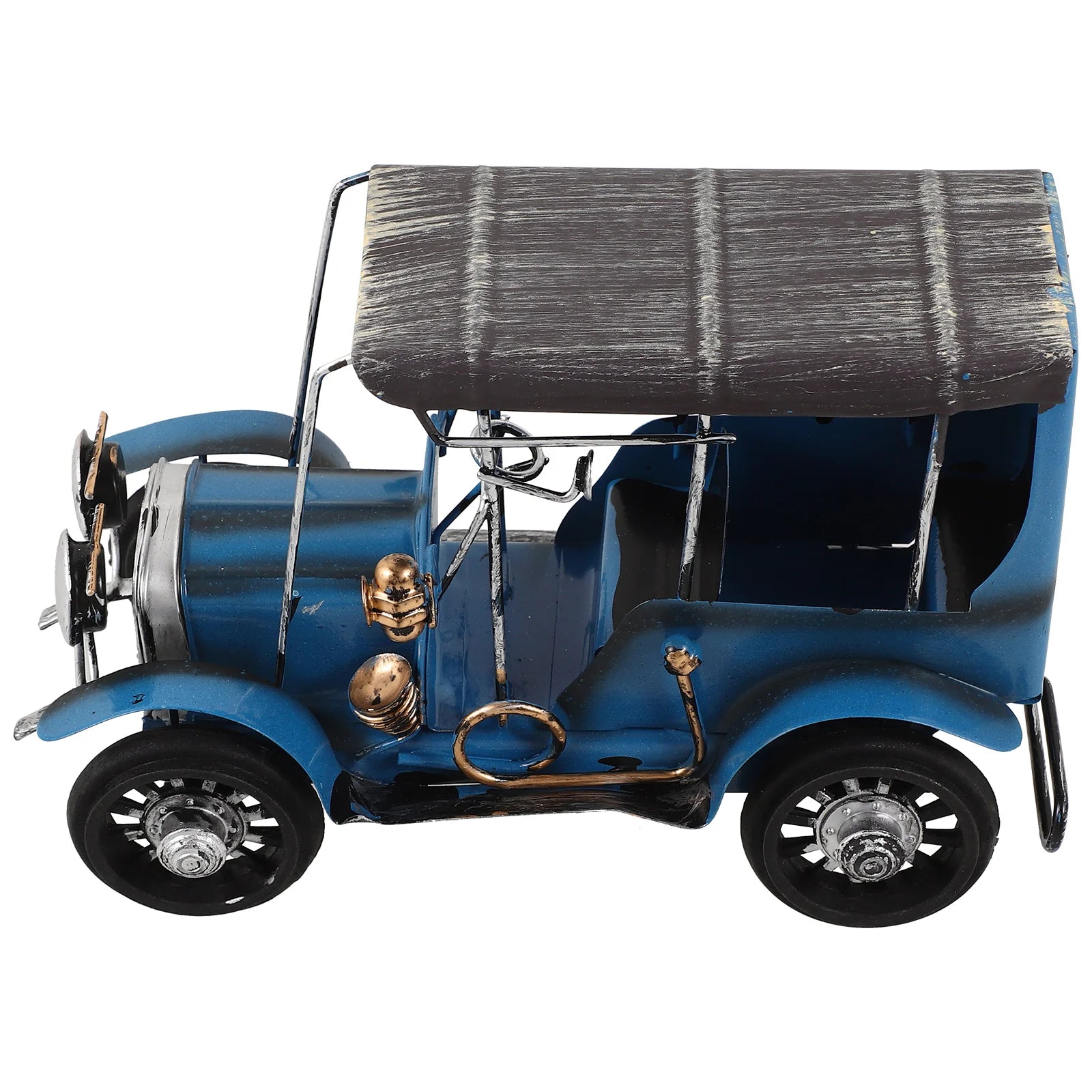 Handcraft Vehicle Toys Car Model Metal European Style Decor Vintage Iron