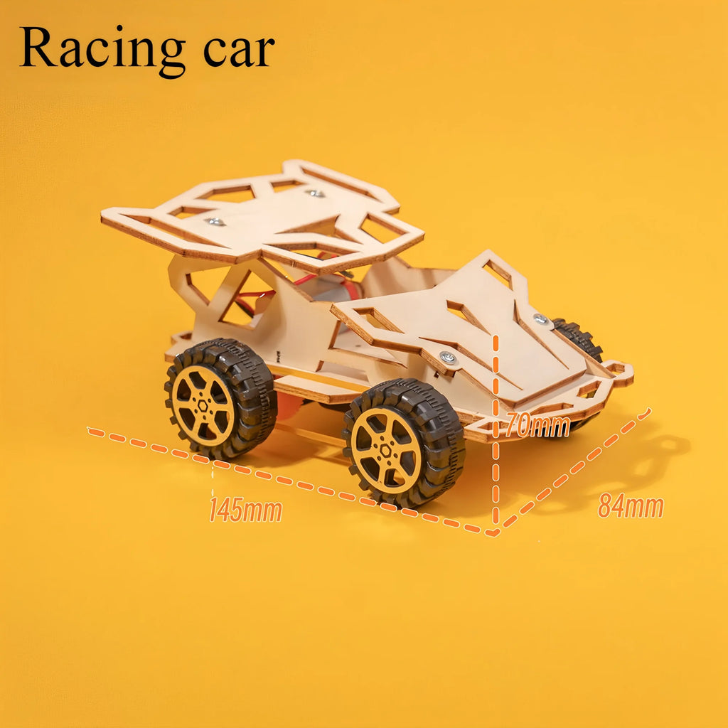 3D wooden DIY science toys, children's DIY assembly models by hand, educational science experiment toys and children's gifts