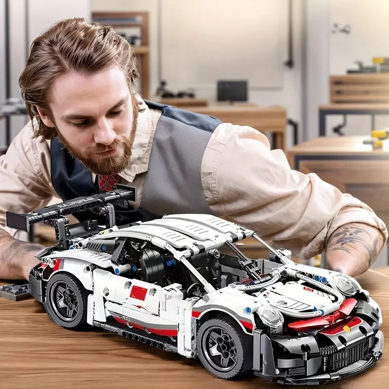 1250 Pieces, Creative Car Building Toys, Made of Abs Material,