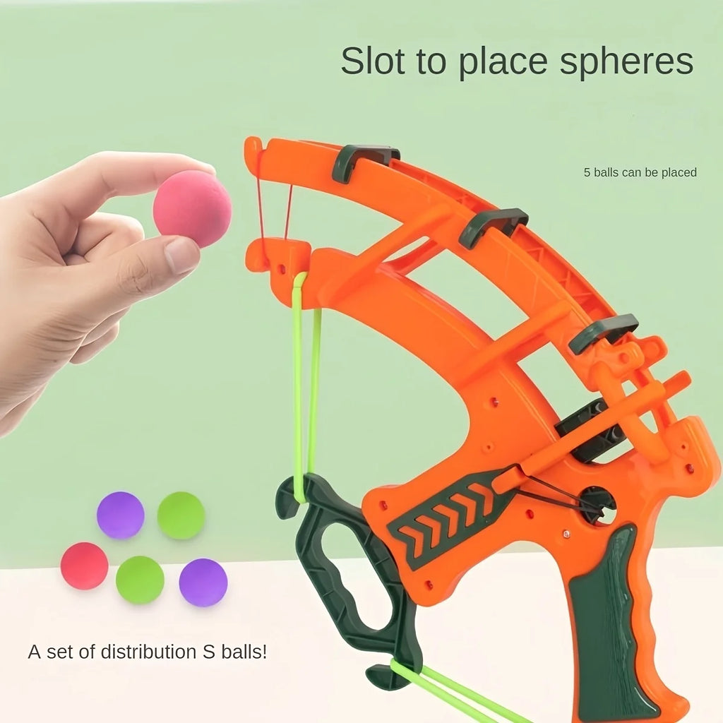 1 set of toys suitable for indoor and outdoor activities, including sports, jumping, cartoon dart board, throwing sticky balls