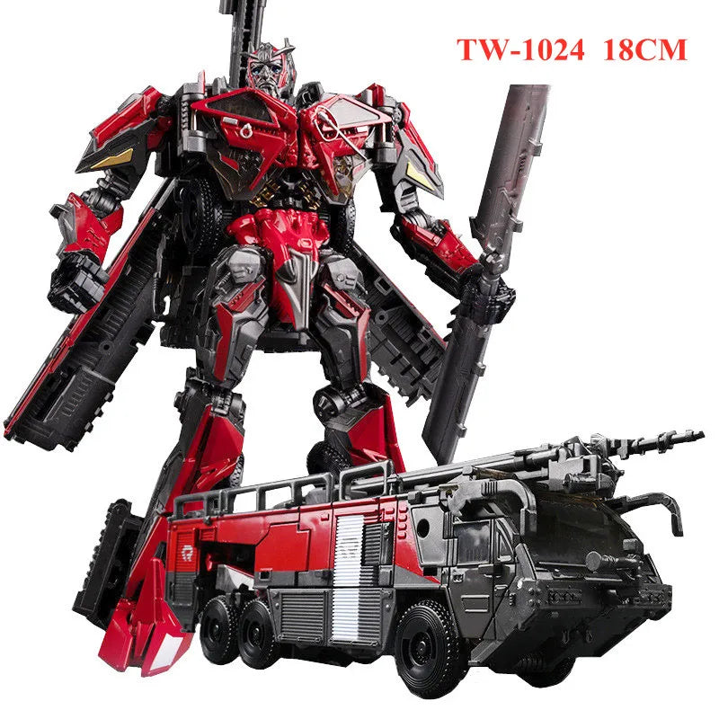 NEW BAIWEI 18CM Transformation Toys TW-1024 KO SS Movie Robot Painted Anime Action Figure Car Model Kids Gift TW-1032