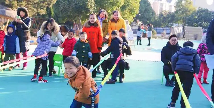 Outdoor Games Team Building Develop Sport Entertainment Toys Children Elasticity Rope Circle Running Push for Kids Sensory Rope