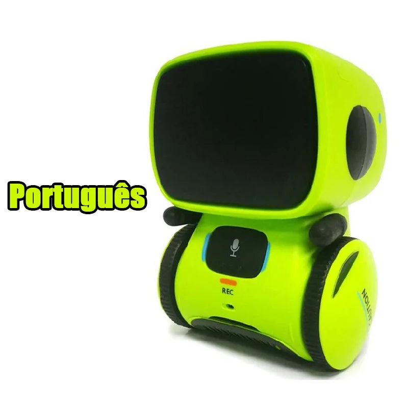 Toy Robot Intelligent Robots Russian & English & Spanish Version Voice & Touch control.