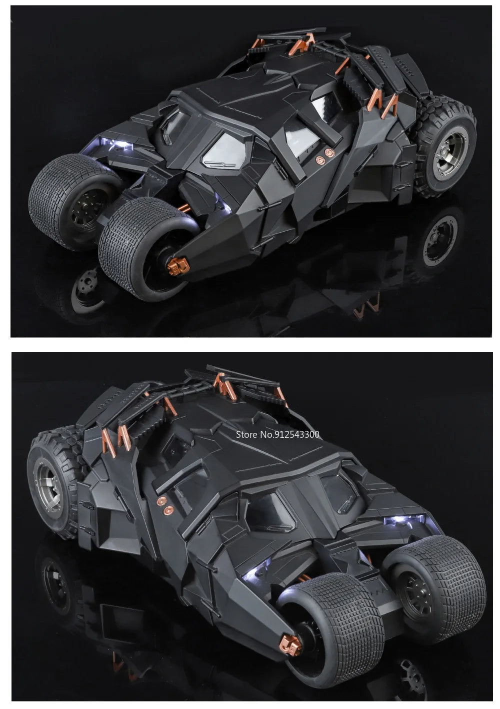 Batmobile Car Model Toy The Dark Knight Trilogy Sound Light Sliding Spray Alloy Vehicle Models Ornaments Gifts