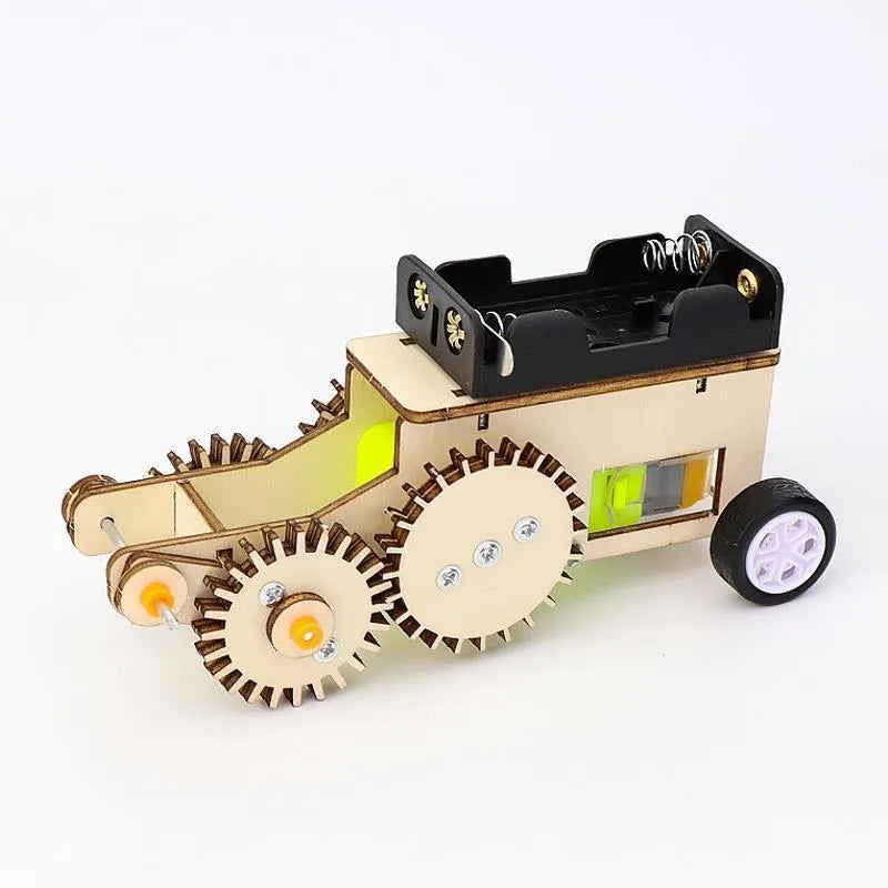 3D wooden DIY science toys, children's DIY assembly models by hand, educational science experiment toys and children's gifts
