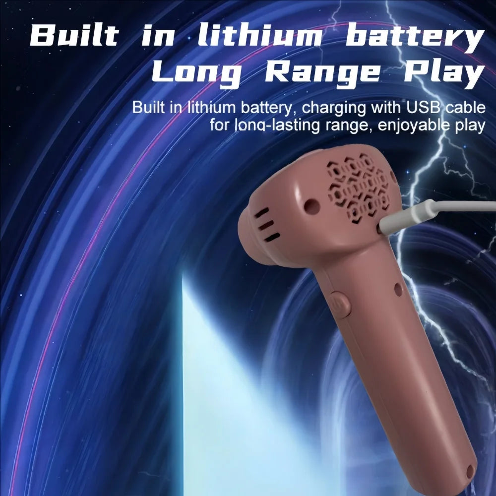 Glow-in-the-dark fun electric rope thruster children's outdoor new exotic decompression toys Creative toys for cats and pets