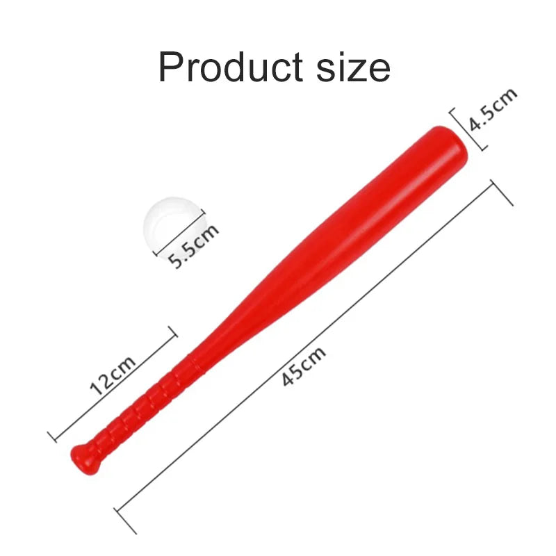 Baseball Toy Plastic Simulation Outdoors Sports Goods Leisure Toys Bodybuilding Parent Child Games Children Summer Gift TMZ