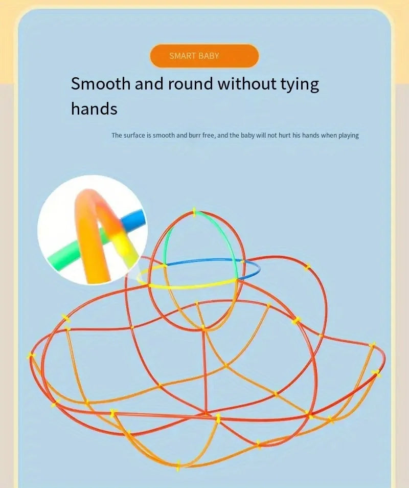 Straw Builder Toys Construction Toys Interlocking Plastic Toys, Engineering Toys, Fine Tube Building Blocks Toys