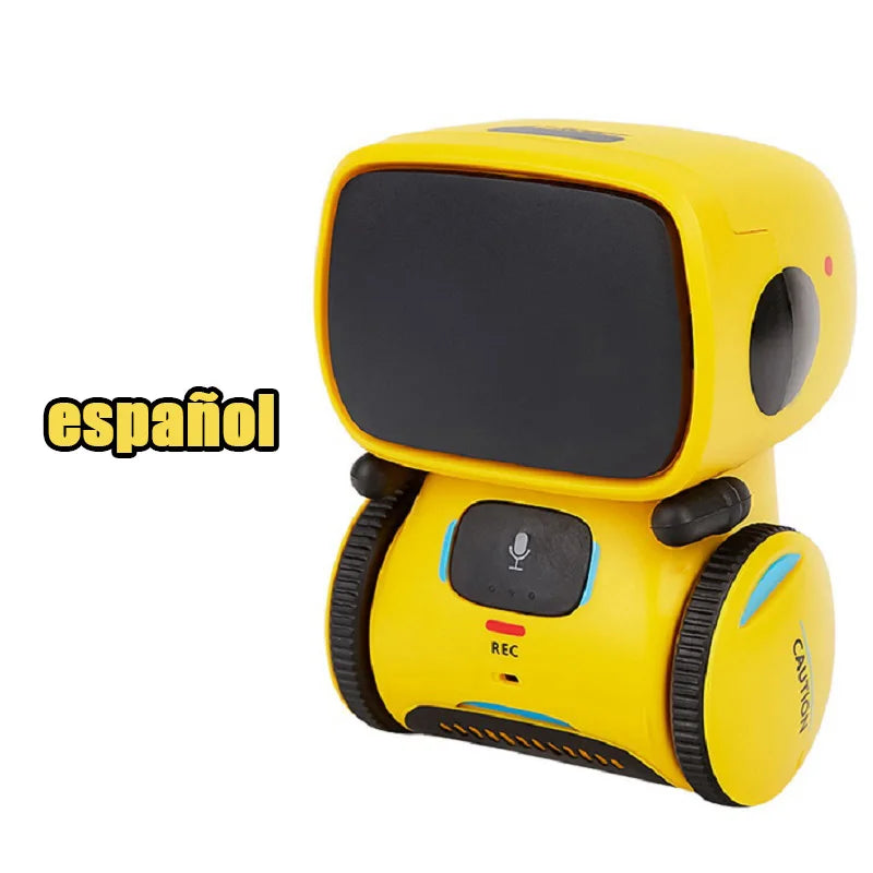 Toy Robot Intelligent Robots Russian & English & Spanish Version Voice & Touch control.