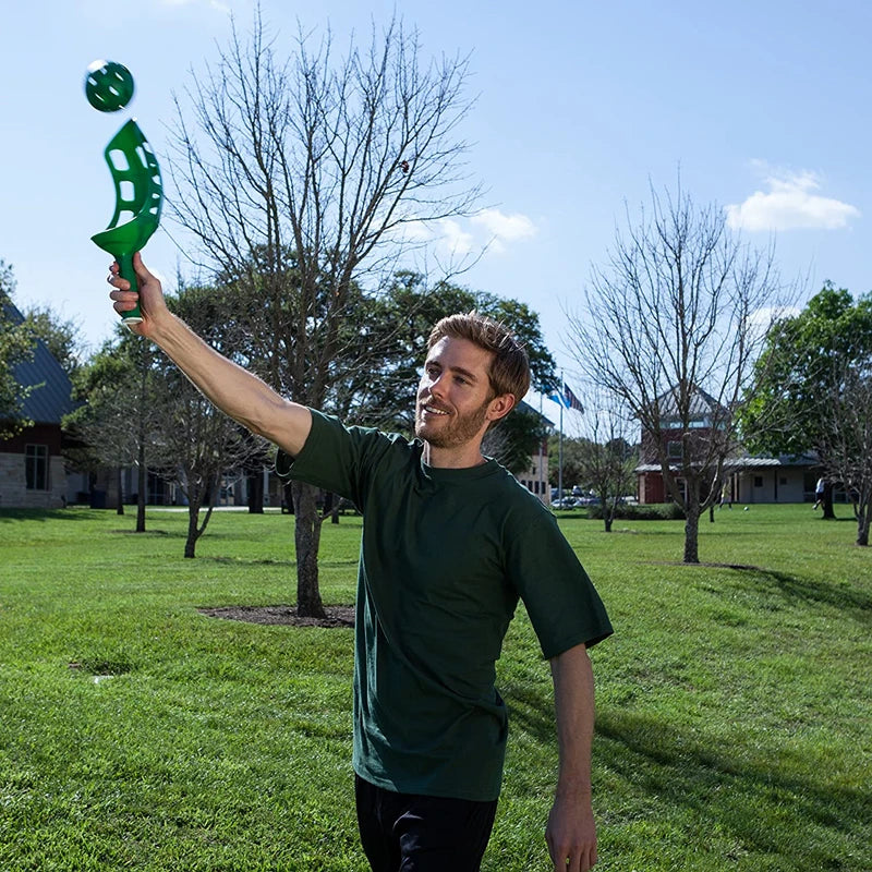 Kids Scoop Ball Toy Outdoor Sports Catch Balls Game Set Throw And Catch Parent-Child Interactive Toys Garden Toss Game