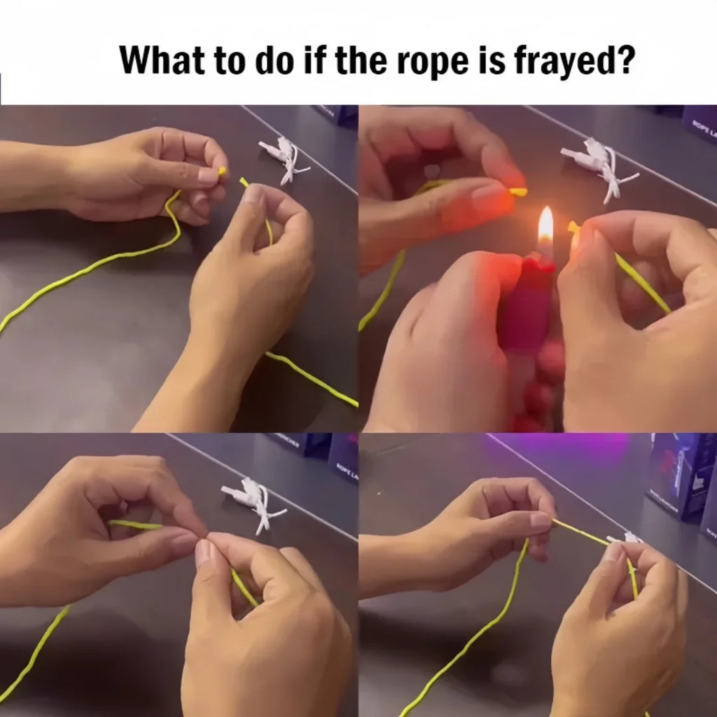 Glow-in-the-dark fun electric rope thruster children's outdoor new exotic decompression toys Creative toys for cats and pets