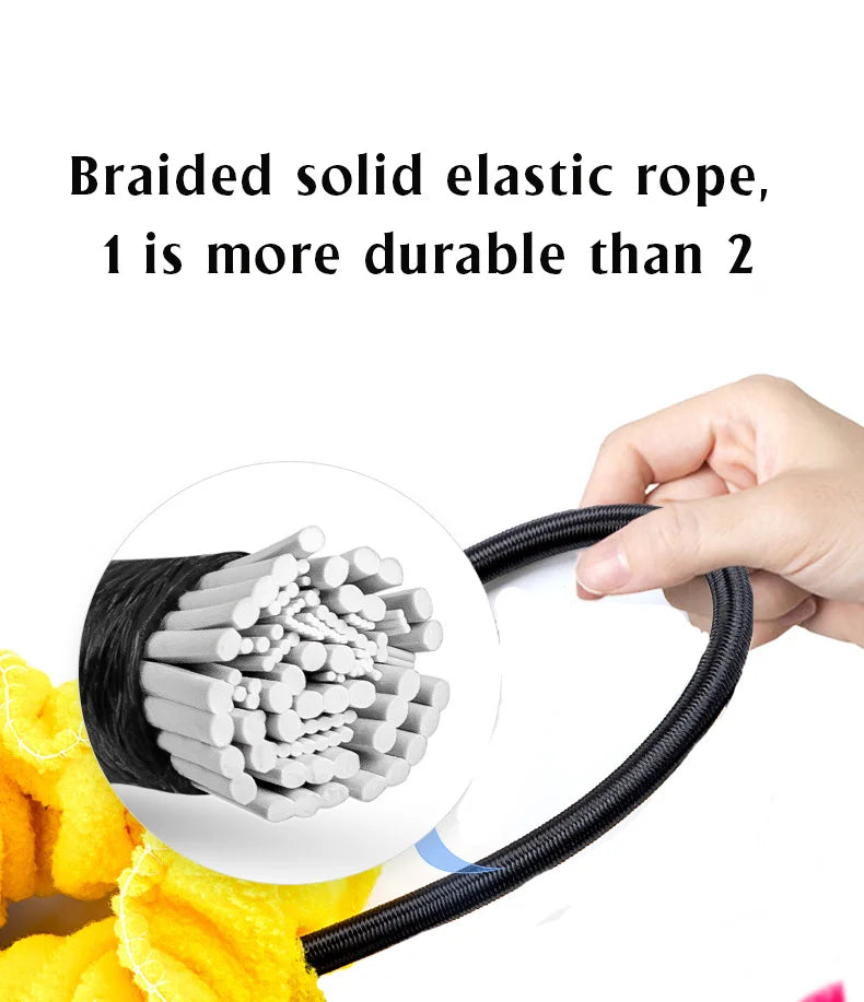 Outdoor Games Team Building Develop Sport Entertainment Toys Children Elasticity Rope Circle Running Push for Kids Sensory Rope