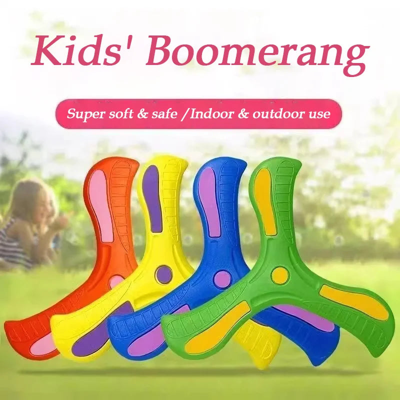 Outdoor Vacation Sports Stress Relief Toys Clover Boomerang Game Parents-Children Interactive Holiday Gifts