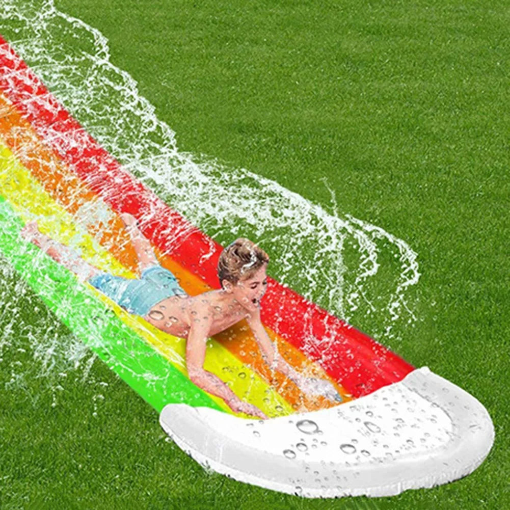 Games Center Backyard Children Adult Toys Inflatable Water Slide Pools Children Kids Summer Gifts Backyard Outdoor Water Toys