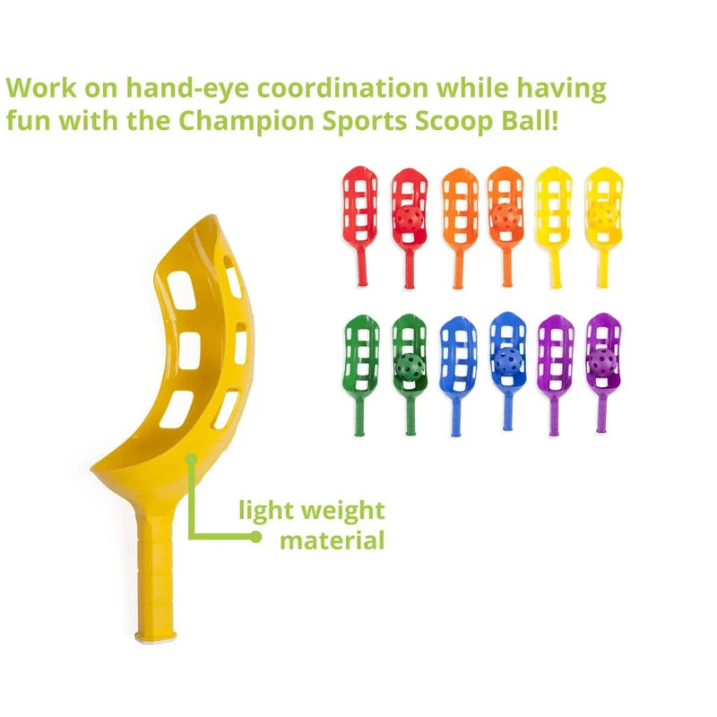 Kids Scoop Ball Toy Outdoor Sports Catch Balls Game Set Throw And Catch Parent-Child Interactive Toys Garden Toss Game