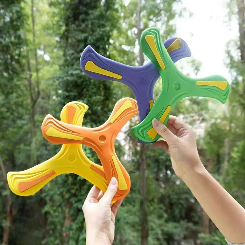 Outdoor Vacation Sports Stress Relief Toys Clover Boomerang Game Parents-Children Interactive Holiday Gifts