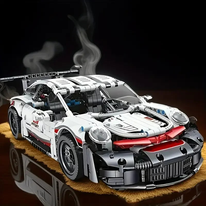 1250 Pieces, Creative Car Building Toys, Made of Abs Material,