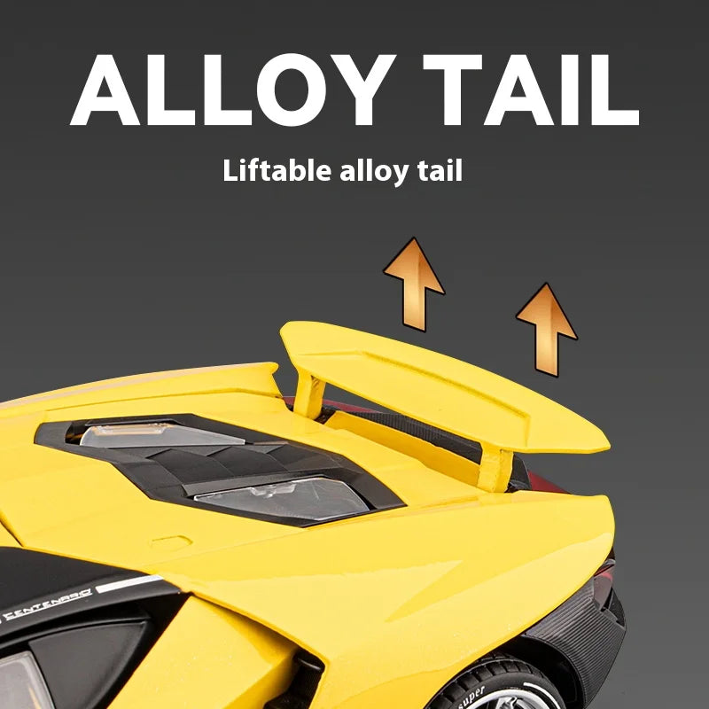 Lamborghini Vehicle Toy Models Boy Toys Car Model With Lights and Sound Effects Suitable for Indoor Ornaments