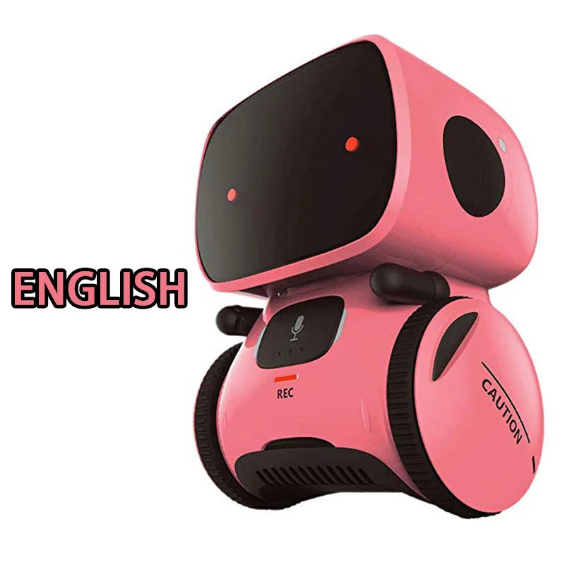 Toy Robot Intelligent Robots Russian & English & Spanish Version Voice & Touch control.
