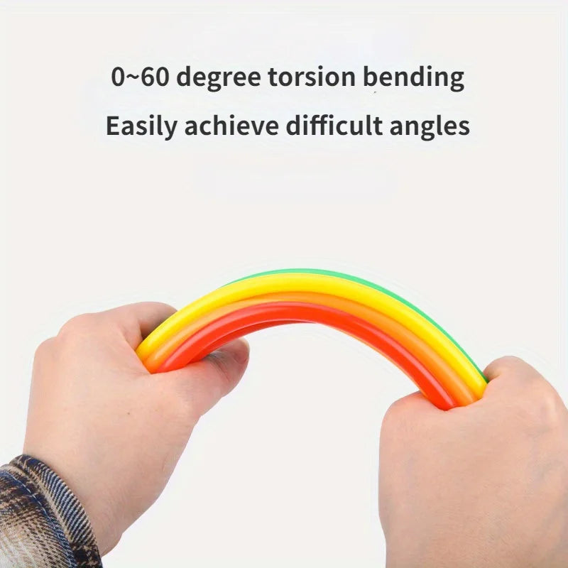 Straw Builder Toys Construction Toys Interlocking Plastic Toys, Engineering Toys, Fine Tube Building Blocks Toys