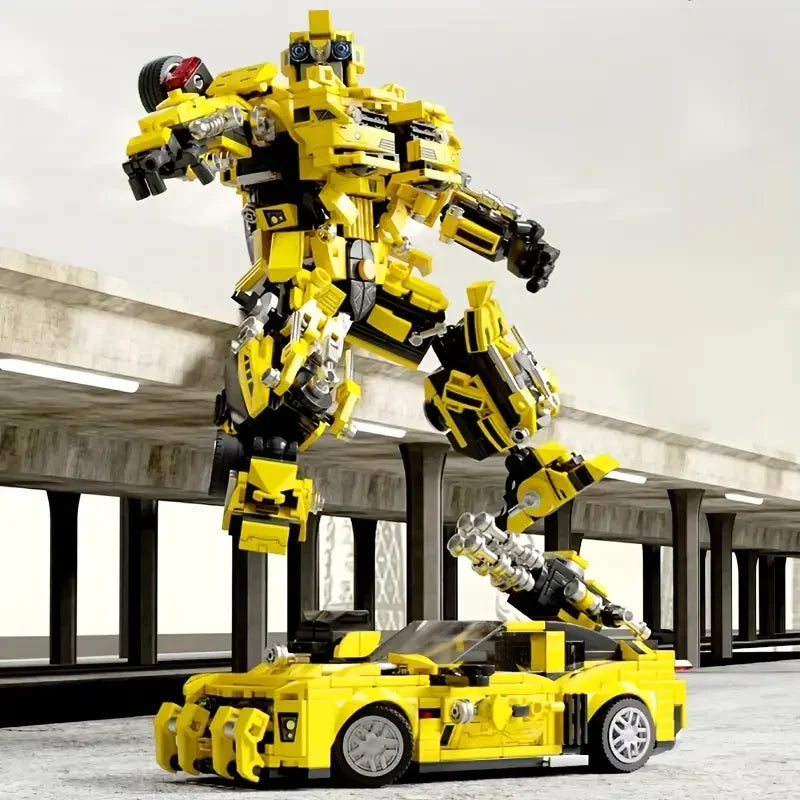 1060 Abs Building Block Toys, Building Toy Set, 2-in-1 Model Building Kit, Adult Creative Building Blocks for Home Decoration,