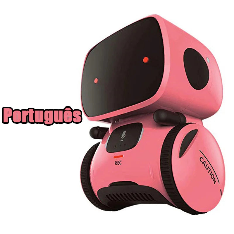 Toy Robot Intelligent Robots Russian & English & Spanish Version Voice & Touch control.