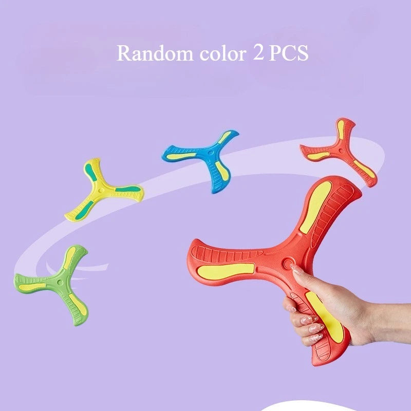 Outdoor Vacation Sports Stress Relief Toys Clover Boomerang Game Parents-Children Interactive Holiday Gifts