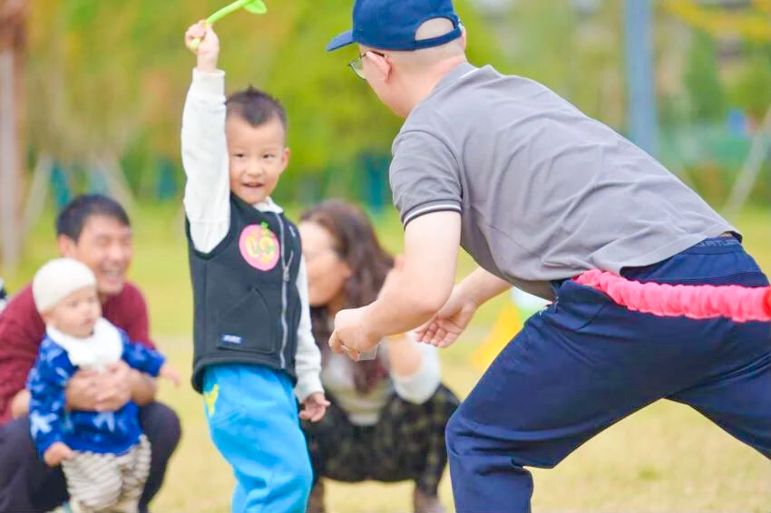 Outdoor Games Team Building Develop Sport Entertainment Toys Children Elasticity Rope Circle Running Push for Kids Sensory Rope