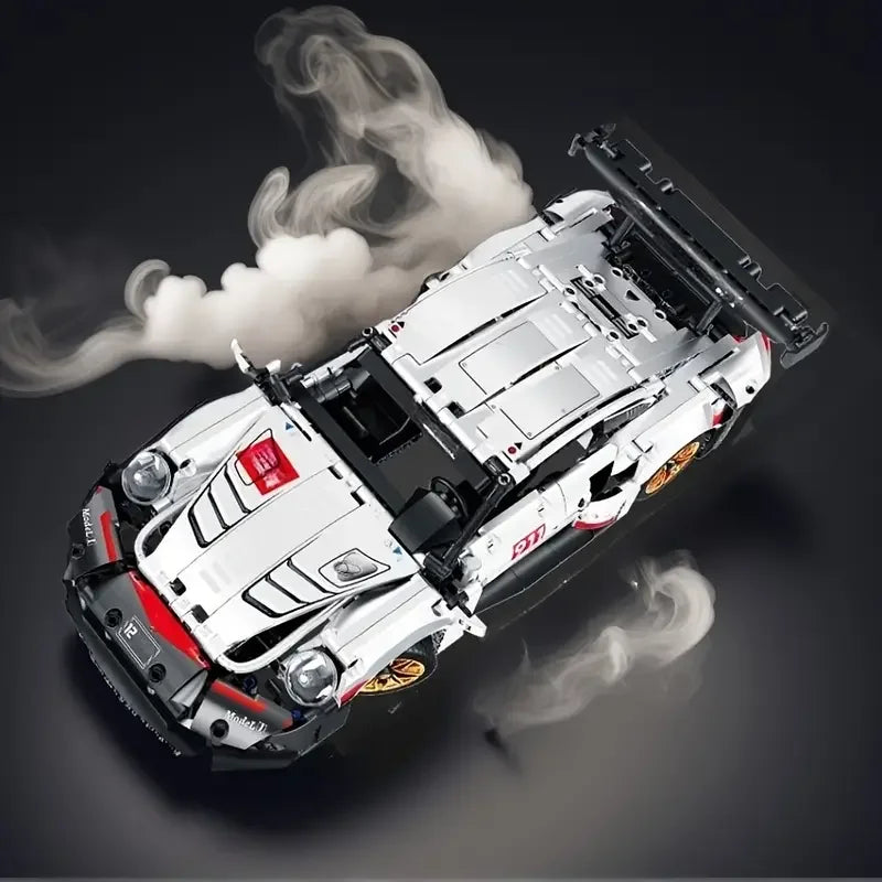 1250 Pieces, Creative Car Building Toys, Made of Abs Material,