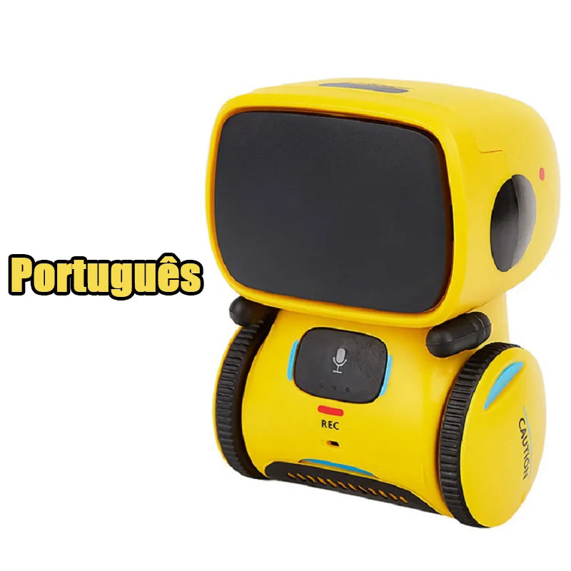 Toy Robot Intelligent Robots Russian & English & Spanish Version Voice & Touch control.