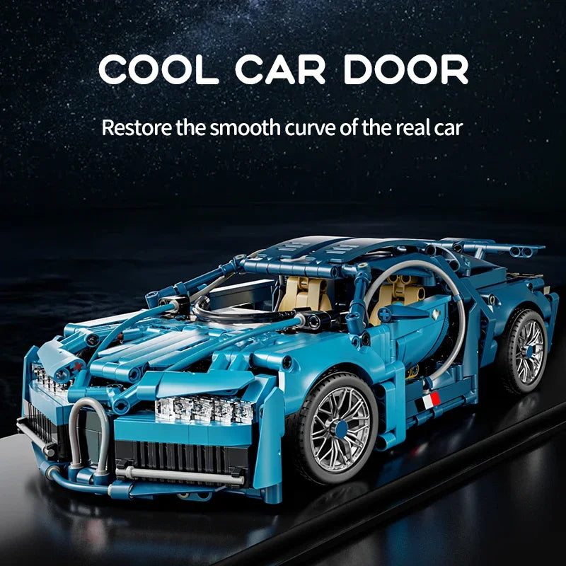 Technical Racing Sport Car 1280PCS Model Building Blocks City Mechanical Speed Vehicle Supercar Brick Puzzle Toys Kid Gift
