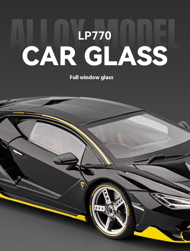 Lamborghini Vehicle Toy Models Boy Toys Car Model With Lights and Sound Effects Suitable for Indoor Ornaments