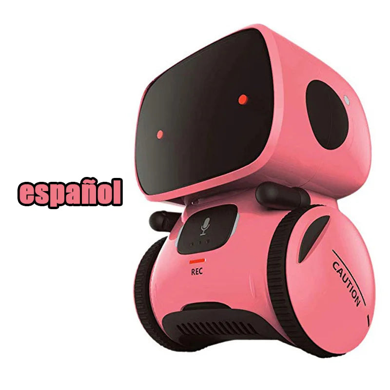 Toy Robot Intelligent Robots Russian & English & Spanish Version Voice & Touch control.