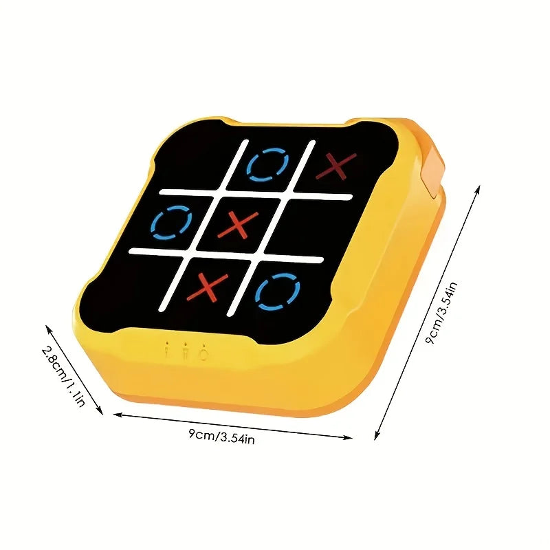 Children Electronic Toys Tic Tac Toe Board Games Montessori Puzzle Table Game Portable Travel Games for Kids Adult