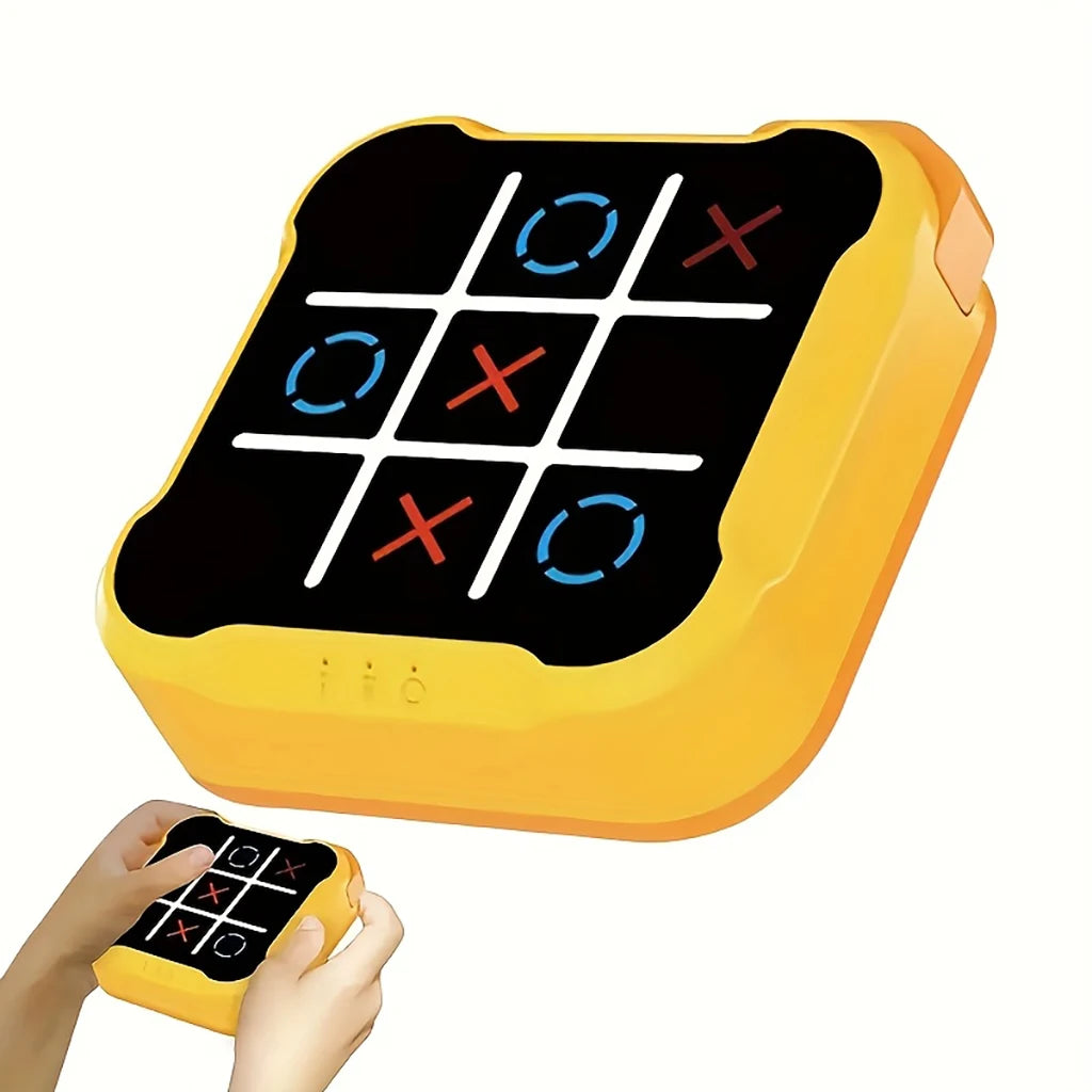 Children Electronic Toys Tic Tac Toe Board Games Montessori Puzzle Table Game Portable Travel Games for Kids Adult