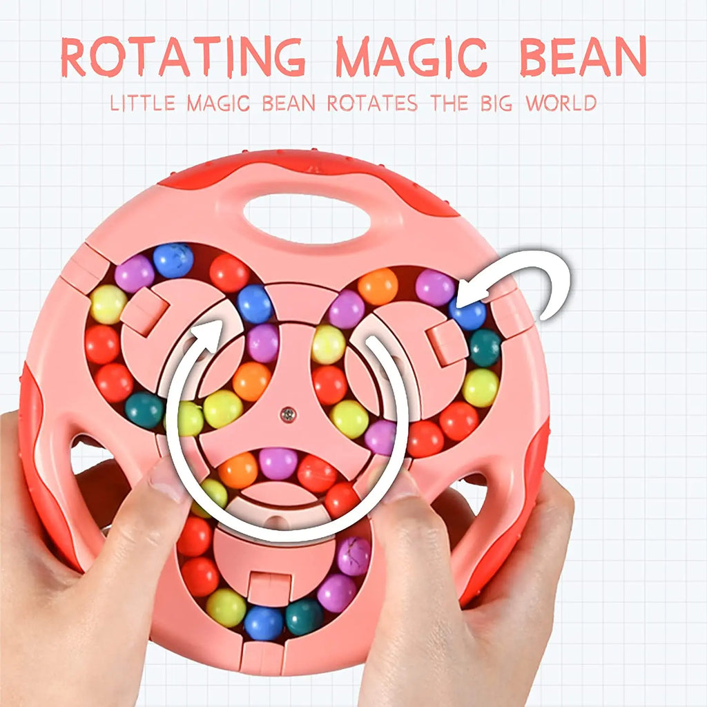 Fidget Toys Puzzles for Adults Gifts Sensory Toys for Autistic Children Learning & Education Toys Rotating Magic Bean Pad Games