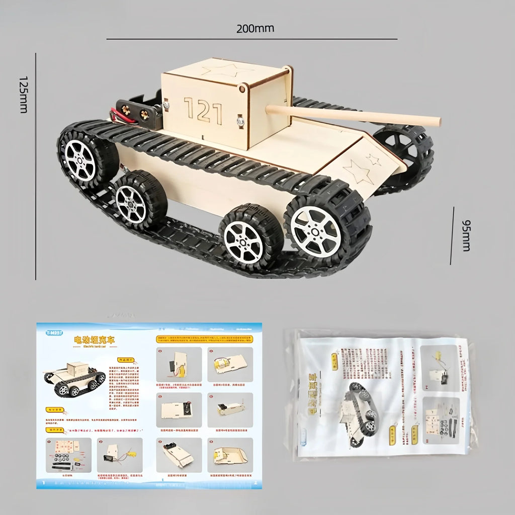 3D wooden DIY science toys, children's DIY assembly models by hand, educational science experiment toys and children's gifts