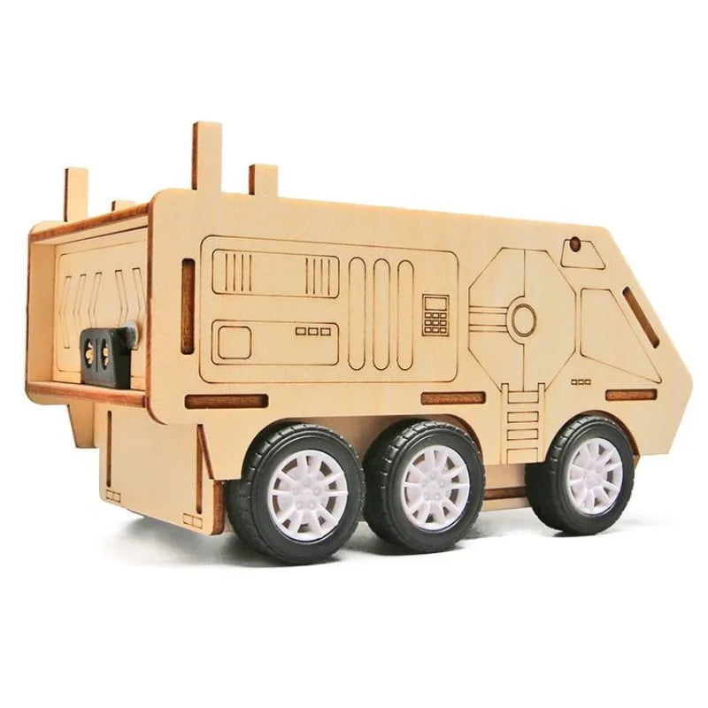 3D wooden DIY science toys, children's DIY assembly models by hand, educational science experiment toys and children's gifts