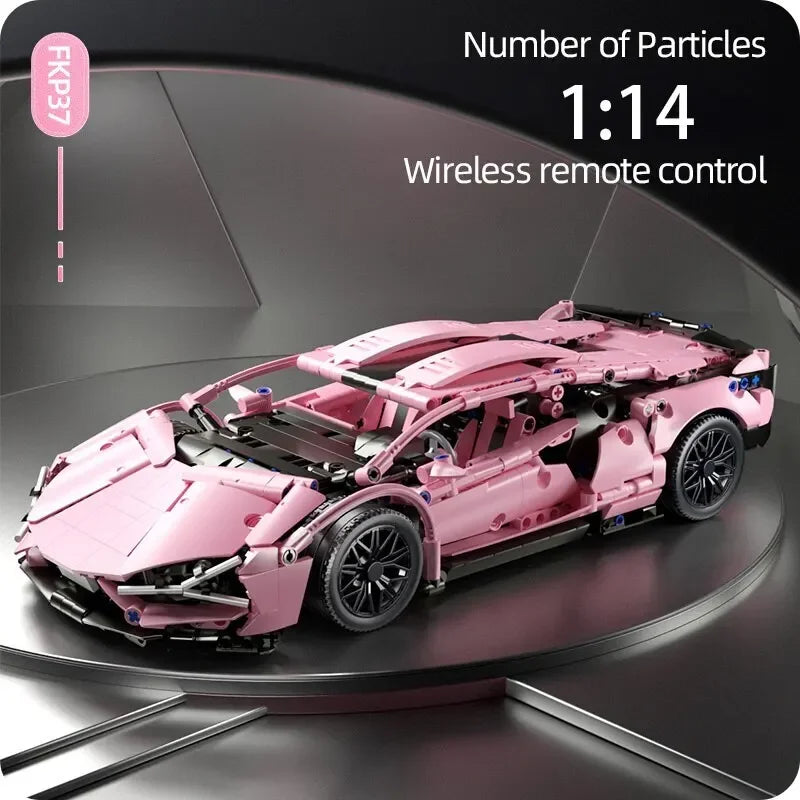 Technical Racing Sport Car 1280PCS Model Building Blocks City Mechanical Speed Vehicle Supercar Brick Puzzle Toys Kid Gift