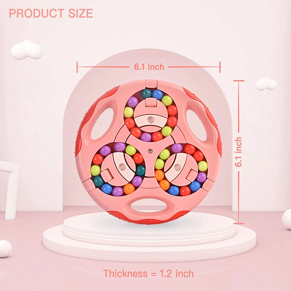 Fidget Toys Puzzles for Adults Gifts Sensory Toys for Autistic Children Learning & Education Toys Rotating Magic Bean Pad Games